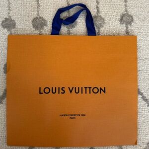 Authentic Louis Vuitton Shopping Bag, Large 13” x 16”